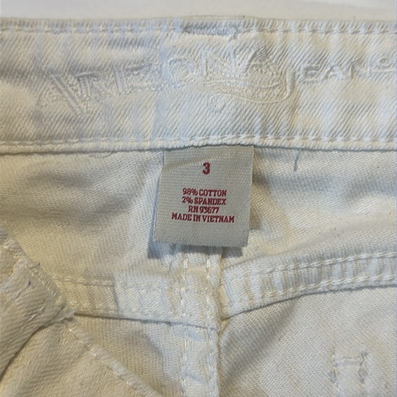 ARIZONA JEAN CO. Juniors Super Skinny Jeans White with Stretch Size 3 EUC - Picture 3 of 5